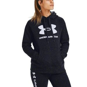 Women’s hodie Under Armour avec logo Rival Fleece
